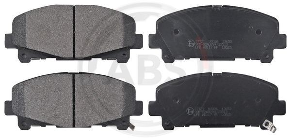 Fits A.B.S. 37721 Brake Pad Set, disc brake
