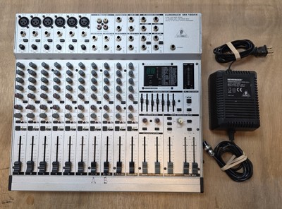 Behringer EURORACK MX1804 X ミキサー アダプター付き Behringer MX1804X Eurorack Mixer with Power Supply