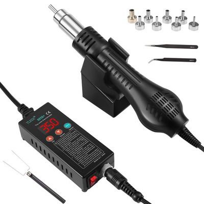 #ad Hot Air Soldering Station SMD Welder Rework Digital Display Heat Gun $35.99