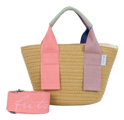Fritzi aus Preußen Happy Summer Cross Handtasche Minty Bloom dunkelblau pink