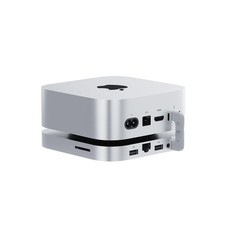 Mate Mini-A for Mac mini M4 Dock, 80Gbps Aluminum Alloy Stand with Dual M.2 P...