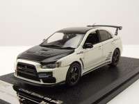 Mitsubishi Lancer Evo X 2011 Weiß Metallic Modellauto 1:43 Vitesse