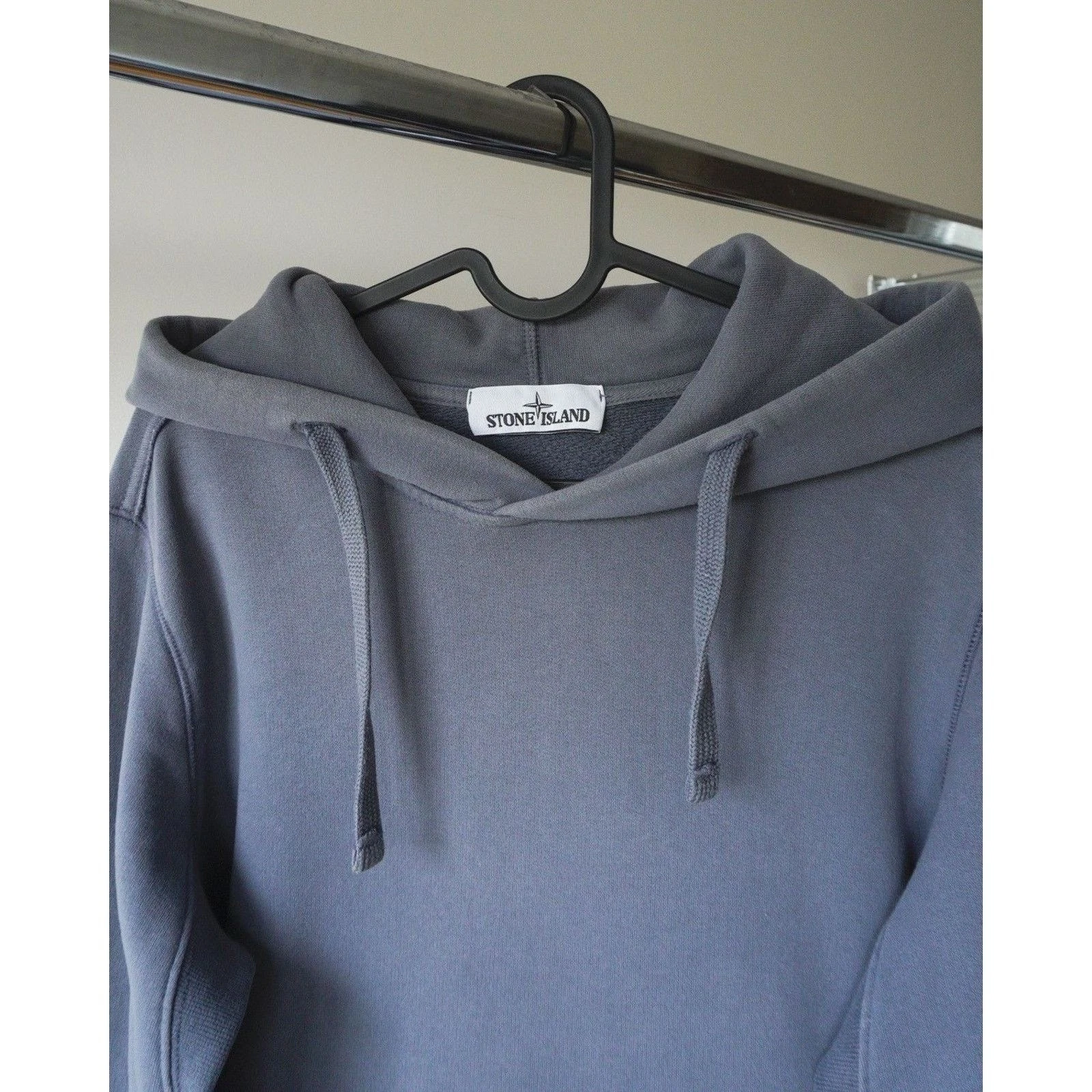 Felpa con cappuccio Stone Island grigia