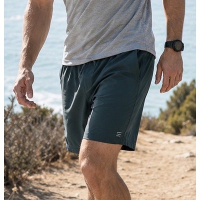 Free Fly Breeze Shorts Mens M Ocean 7 Inch Stretch Lined Performance Huckberry