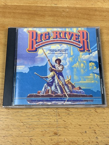 BIG RIVER CD OOP SOUNDTRACK OST ORIGINAL BROADWAY CAST 1985 Sehr Gut