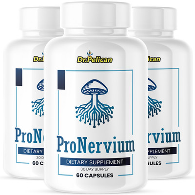 ProNervium- Nerve Support- 3 Bottles- 180 Capsules