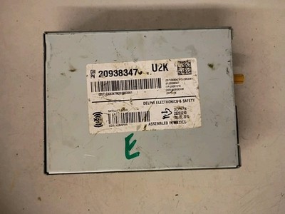 07-13 CHEVROLET SILVERADO SATELLITE RECEIVER CONTROL MODULE 20938347 OEM