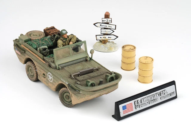 Forces of Valor 1/32 Ford Jeep Amphibian *BOX DAMAGE* See Description - Image 2 of 2