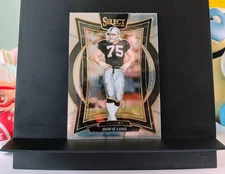 2024 Panini Select Howie Long Concourse Level #60 Silver Raiders Hall of Famer