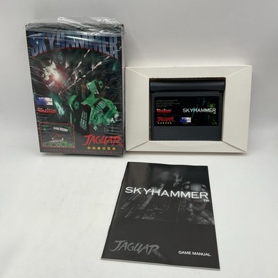 Skyhammer Atari Jaguar 64 BIT CIB Complete W/ Manual Authentic Rebellion
