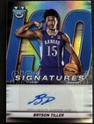 Topps 2025-26 Bowman U Best ISO Signatures Auto Bryson Tiller IS-BT Kansas