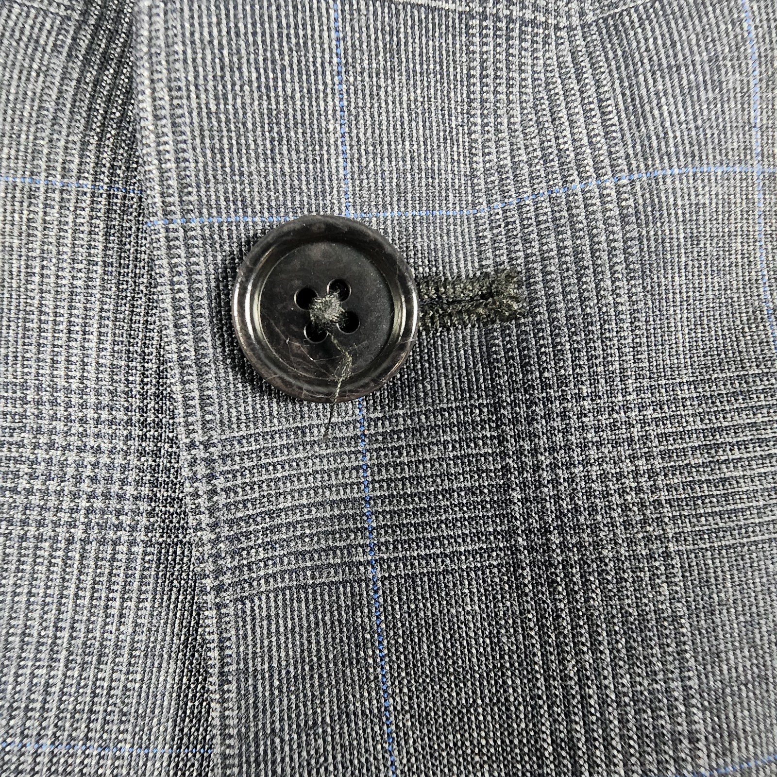 Brooks Bothers Men’s 346 Stretch Blazer 44R Wool Gray Glen Plaid Sport Coat thumbnail 4