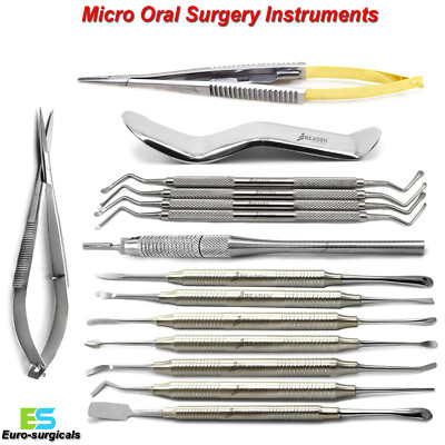 Dental Mikro Oralchirurgie Instrumente Kit Implantologie Zahnchirurgie Instrument