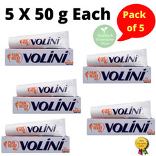 5 X Volini Gel for Pain Relief 50gm Each for Muscle, Joint Knee Pain Gel