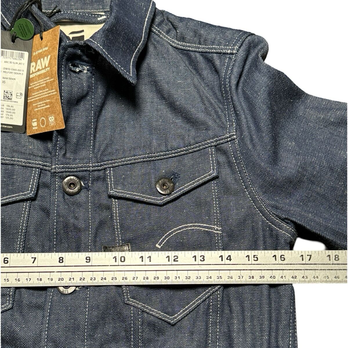 G-Star Raw Men's Raw Denim Blue Arc 3D Slim Fit Melfort G-Star Raw Men's Raw Denim Blue Arc 3D Slim Fit Melfort