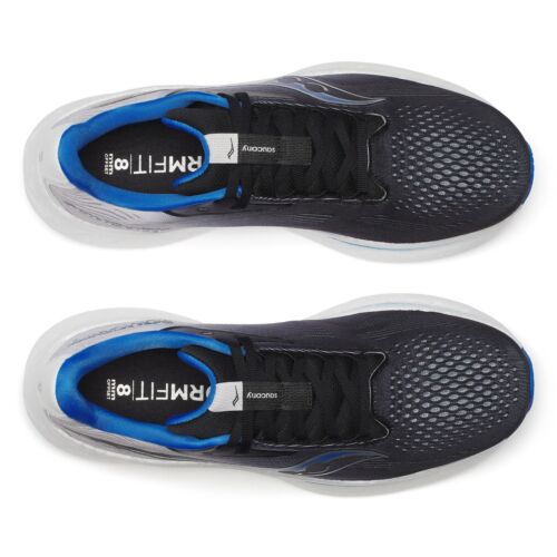 SAUCONY RIDE 18 Scarpe Running Uomo Neutral Cushioning BLACK SKY S21000 160 - Afbeelding 5 van 6