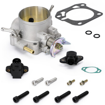 Throttle Body 70mm W/ TPS & MAP Sensor For Honda Civic Integra B/D/F/H B18C B16A