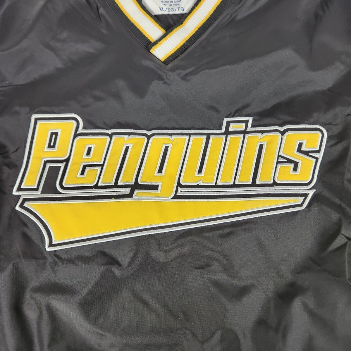 Vintage Starter Pittsburgh Penguins Pullover Size XL Jacket
