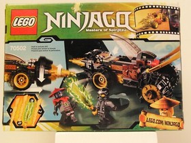 LEGO 70502 Ninjago Cole's Earth Driller, New and Factory Sealed