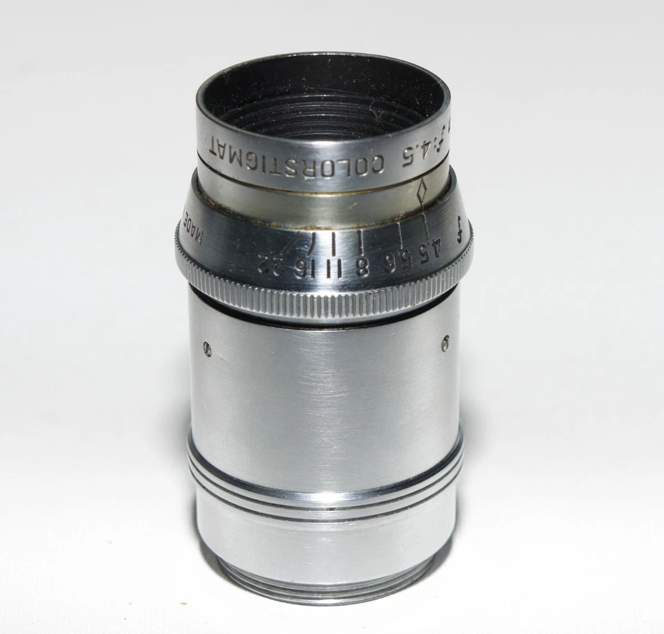 VERY RARE Elgeet COLORSTIGMAT 51 mm F4.5 C-Mount Movie 16mm Cine Lens FITS BMPCC - Image 4 of 4
