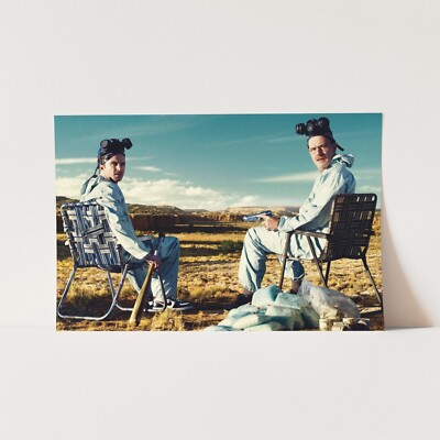 Breaking Bad Jesse Pinkman and Walter White Wall Art Poster Print