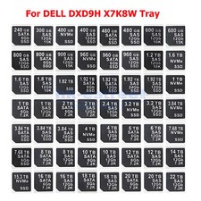 40PCS DXD9H X7K8W Tray Caddy Adhesive Stickers Labels FOR DELL G14 HDD Stickers