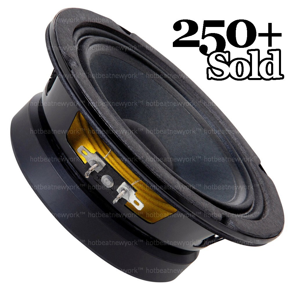 Eminence ALPHA-6A inch Midrange Speaker Woofer 100 Watts RMS ohm ALPHA  6A