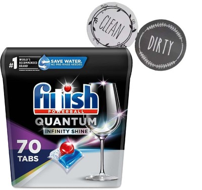 Generic Dishwasher tabs Quantum Infinity Shine - Dishwasher Detergent - Power...