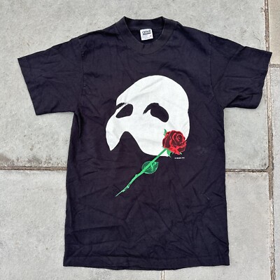 Vintage 1986 Phantom of the Opera Single Stitch 80s Anvil T-Shirt Tee