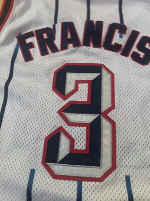 Authentic Houston Rockets Steve Francis #3 Stitched RARE White