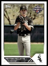 2023 Topps Pro Debut #6 Peyton Pallette    ACL White Sox
