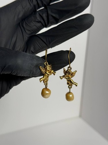 Cupid Earrings Valentines Day gift - Picture 2 of 4