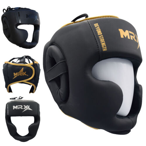 Boxeo Head Guard MMA Kickboxing Entrenamiento Cabeza Protectora Equipo Artes Marciales - Imagen 1 de 21