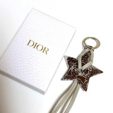 Christian Dior Novelty Charm Welcome Gift 2024 Key chain strap Star Keyring