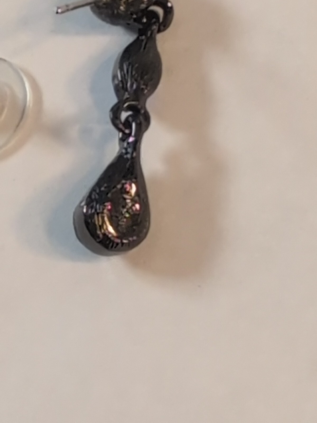 Givenchy Crystal Linear Dangle Drop (Only 1 Earri… - image 12