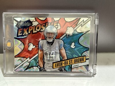 2024 Panini Absolute Amon-Ra St. Brown Explosive