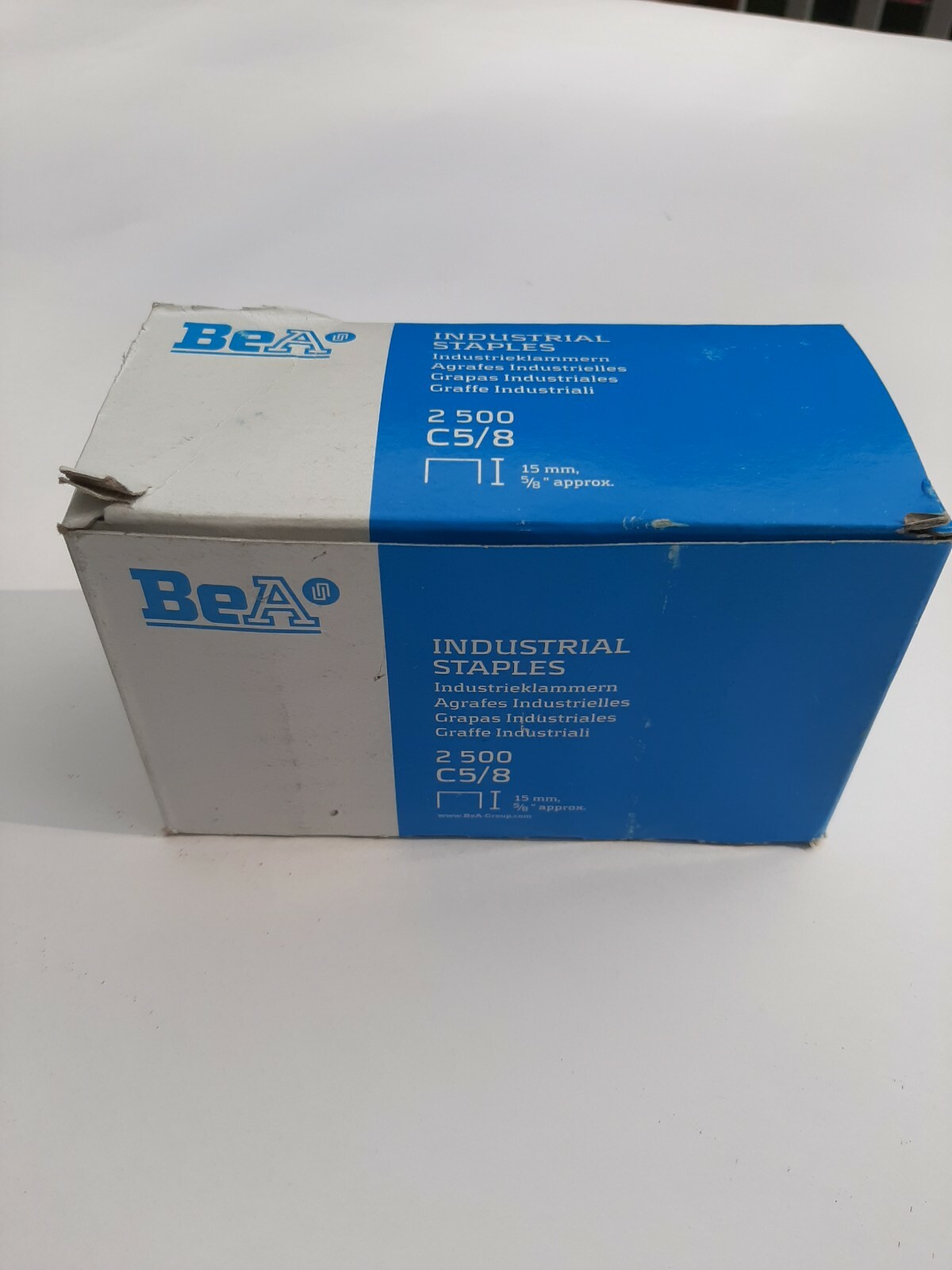 BeA Industrial Staples C 5/8" 2500 15mm New eBay