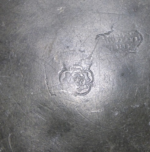 Etain ancien-Pierre Joseph Chuffart-Lille-Plat rond chantourné-XVIIIe S. - Photo 8/10