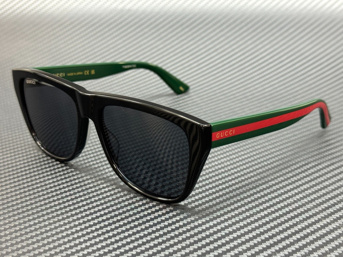 GUCCIレディースサングラス GUCCI GG0926S 001 Black Square Men's 57 mm Sunglasses
