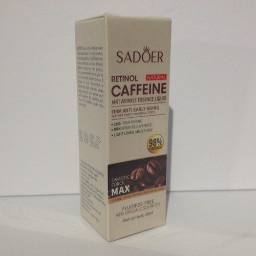 Sadoer Retinol Caffeine Anti Age Wrinkle Repair Essence Liquid NEW 30 ml