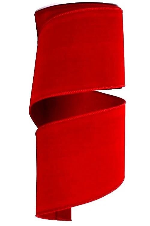 Рождественские твердые бархатные декоративные ленты