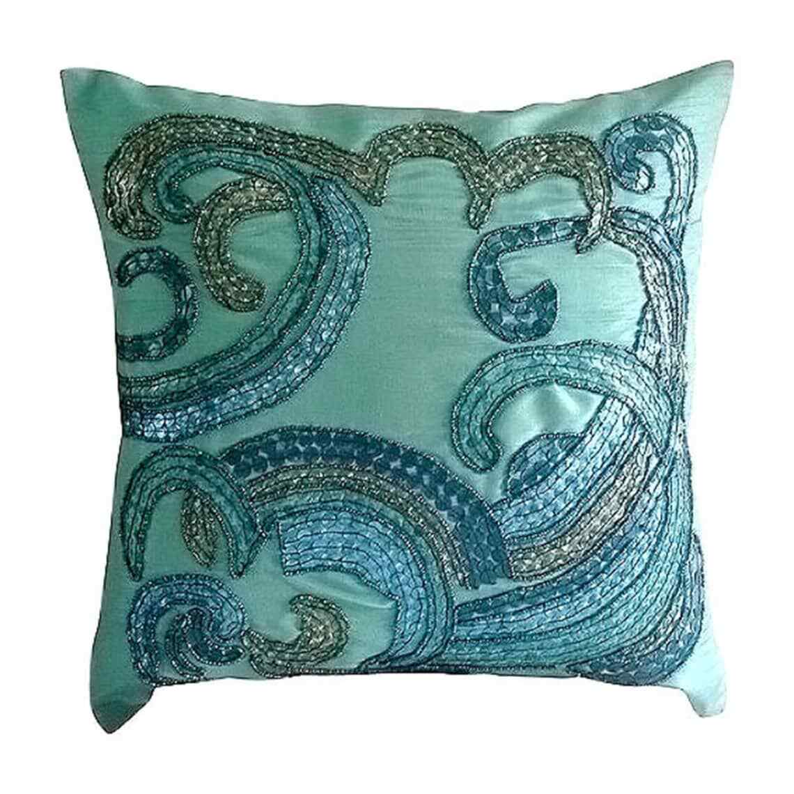 Pillow Cover Blue 16