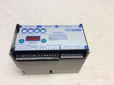 Pinnacle Microguard DR-12-0F1-03-SMB 24 VDC Safety Controller DR120F103SMB (TBI)