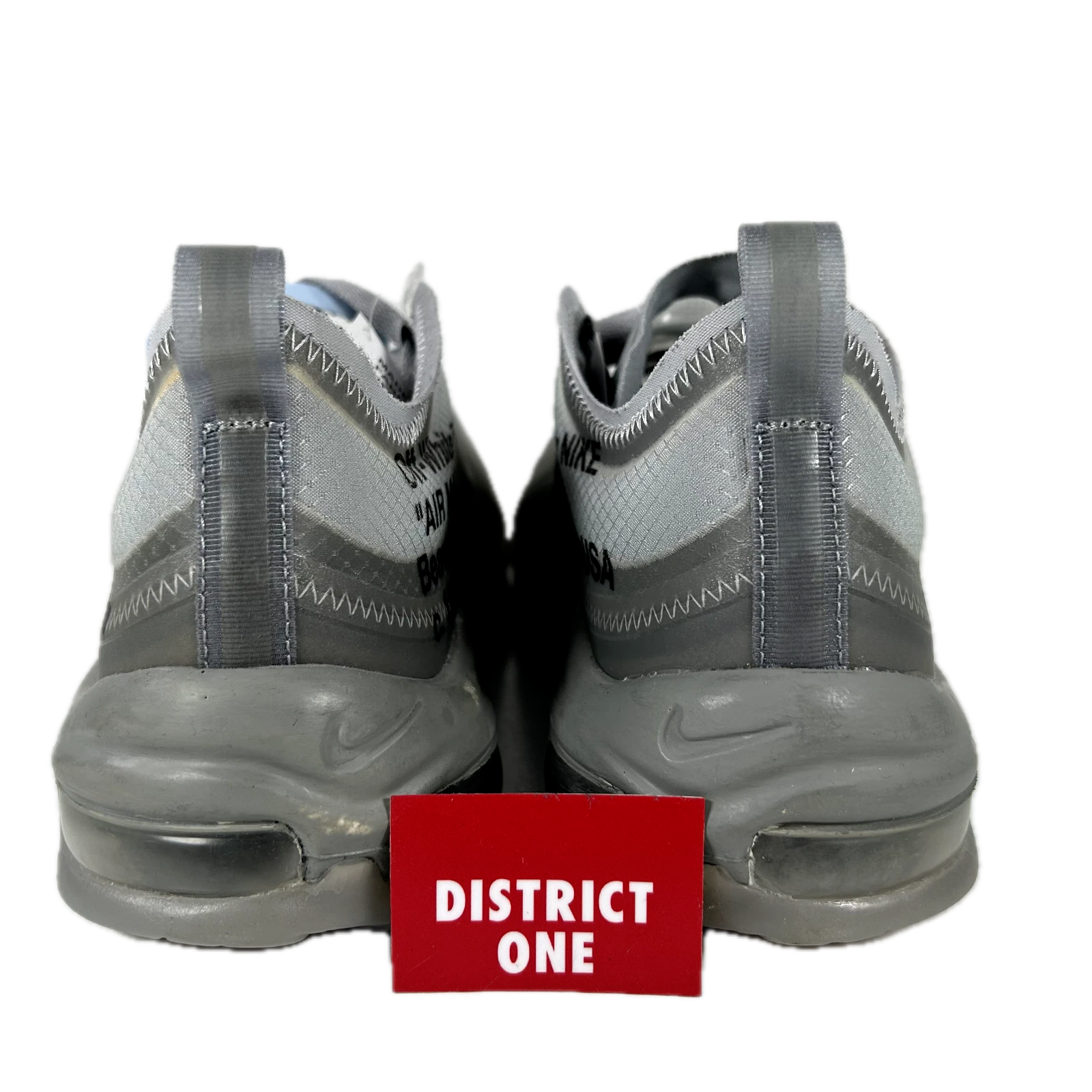 OFF WHITE X NIKE X Nike Air Max 97 Menta bianche taglia 8 AJ4585 101