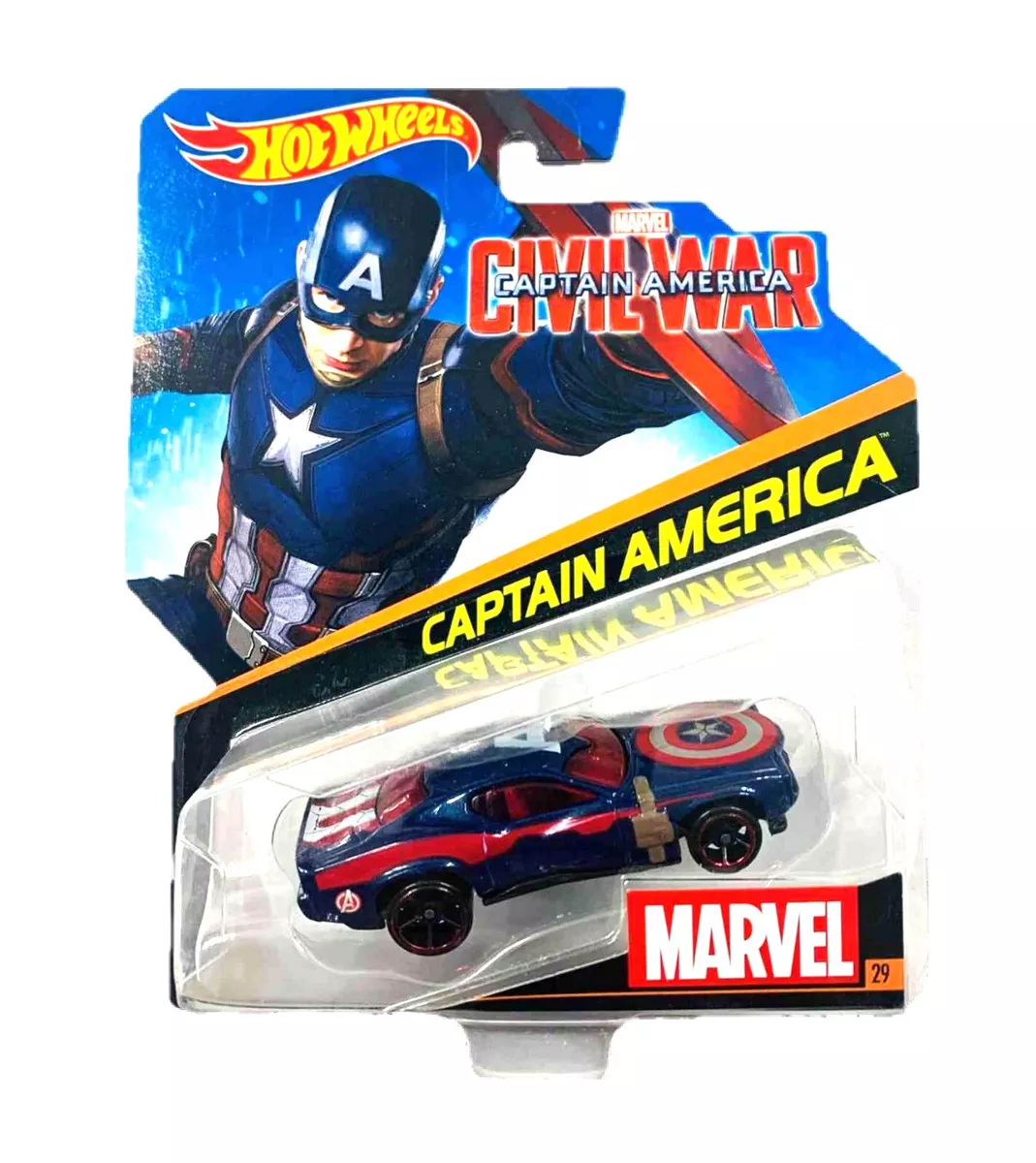 Hot wheels sales captain america