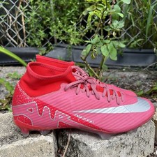 Nike Zoom Superfly 9 Academy FG By You Mens Sz 7/ Women  s Sz 8.5 Red FN6750-900