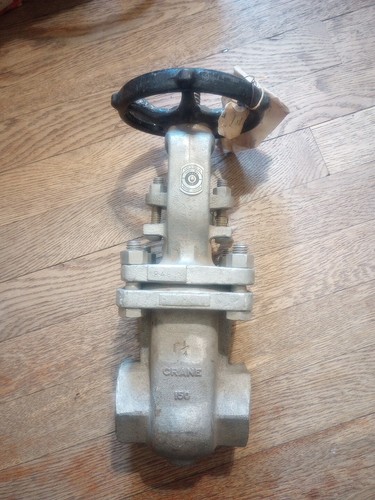 Crane CF8-FE 1 1/4" Stainless Steel Gate Valve 114-SP Class 150 - Picture 7 of 13