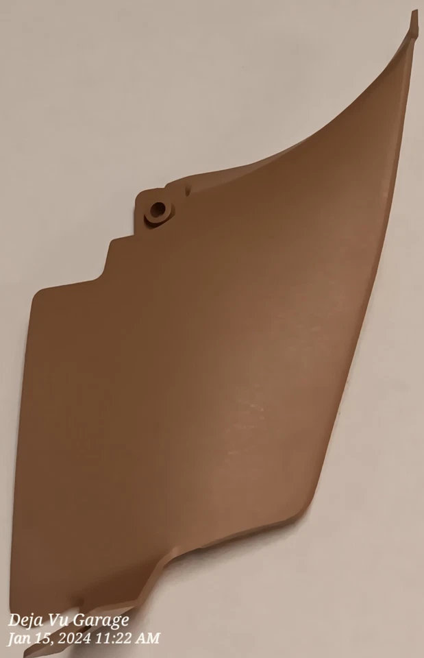 Panel de patada de pasajeros Mitsubishi Eclipse, Eagle Talon 2da generación 95-99 bronceado Foto 4 de 4