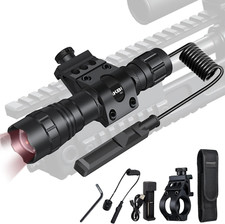 Rechargeable 850Nm IR Flashlight - Tactical Mini LED for Night Vision  Hunting