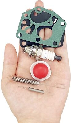 AISEN Vergaser-Membrane & Reglerfeder-Set – 3x Für Briggs & Stratton Motoren (Classic, Sprint, Quattro)